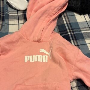 PUMA Kids Pink Hoodie